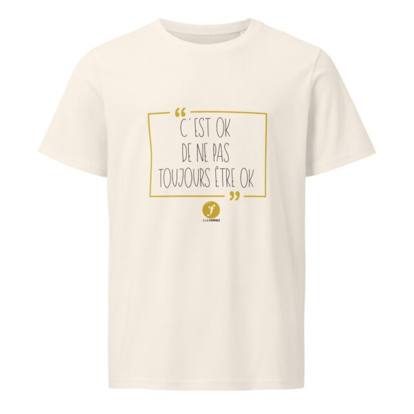 T-shirt écologique unisexe "C'est OK" — Vintage White