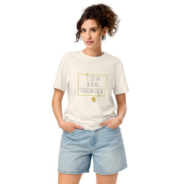 T-shirt écologique unisexe "C'est OK"