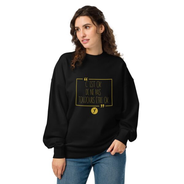 Sweat oversize écologique unisexe