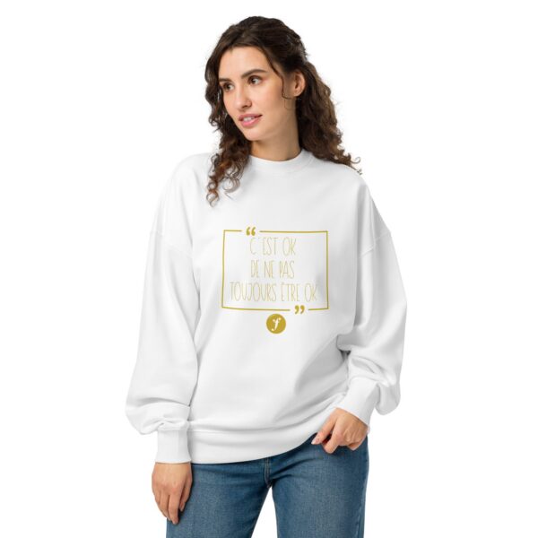 Sweat oversize écologique unisexe